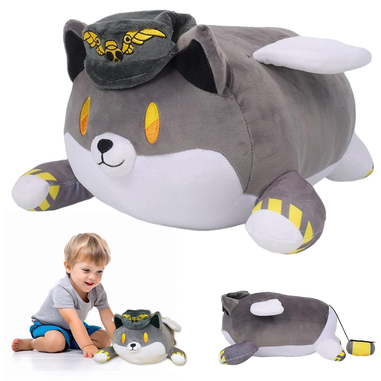 Juguete de Peluche Murder Drones, 40cm Peluche Murder Drones Uzi, Murder Drones Muñeco Peluche Juguetes, Lindas Drones Asesinos Muñecas Peluche, Murder Drones Plush para Niños, Niñas y Fanáticos