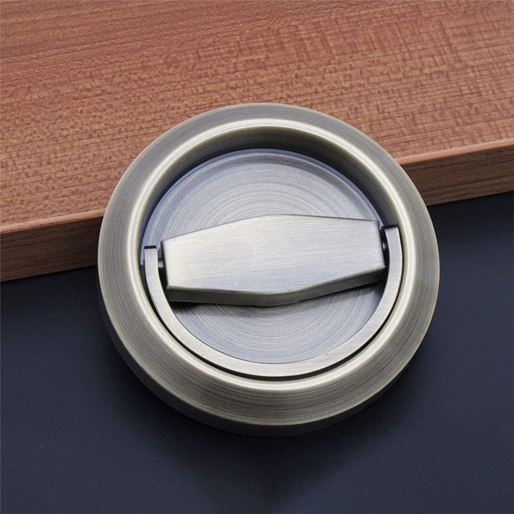 Maniglia Porta A Incasso - Acciaio Inox 304, Anello Tondo, Per Armadi E Cassetti - Foto 12