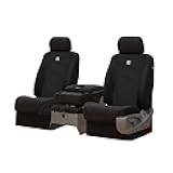 Carhartt Super Dux SeatSaver Custom Seat Covers | SSC3480COBK | 1st Row 40/20/40 Bench Seat | Compatible with 2019-2020 Ford F-150, 2019-2022 F-250/F-350/F-450/F-550 | Black