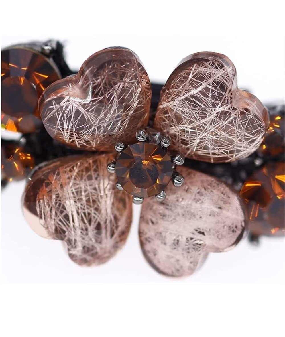 RUVOO Haargummi Scrunchies Strass Kristall Schmetterling Haargummis Haarbänder Zubehör Für Mädchen Pferdeschwanzhalter Haargummis Haarschmuck