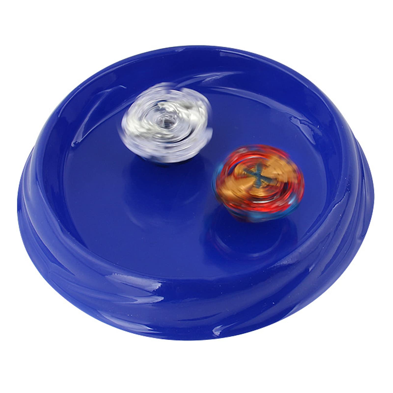 Gyro-Spielzeug-Set, Hervorragende Balance, Starker Widerstand, Perfektes Kampf-Top für, Kunststoffmaterial (Blau)