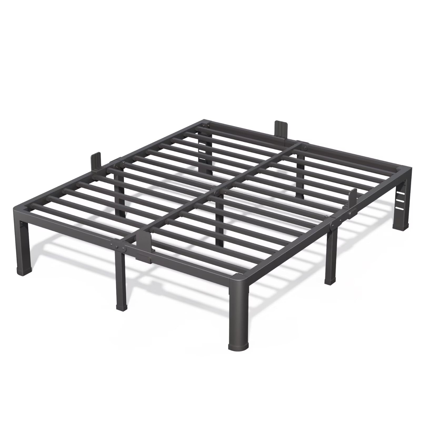 Amazon.com: Firpeesy 14 Inch Full Bed Frame with Rounded