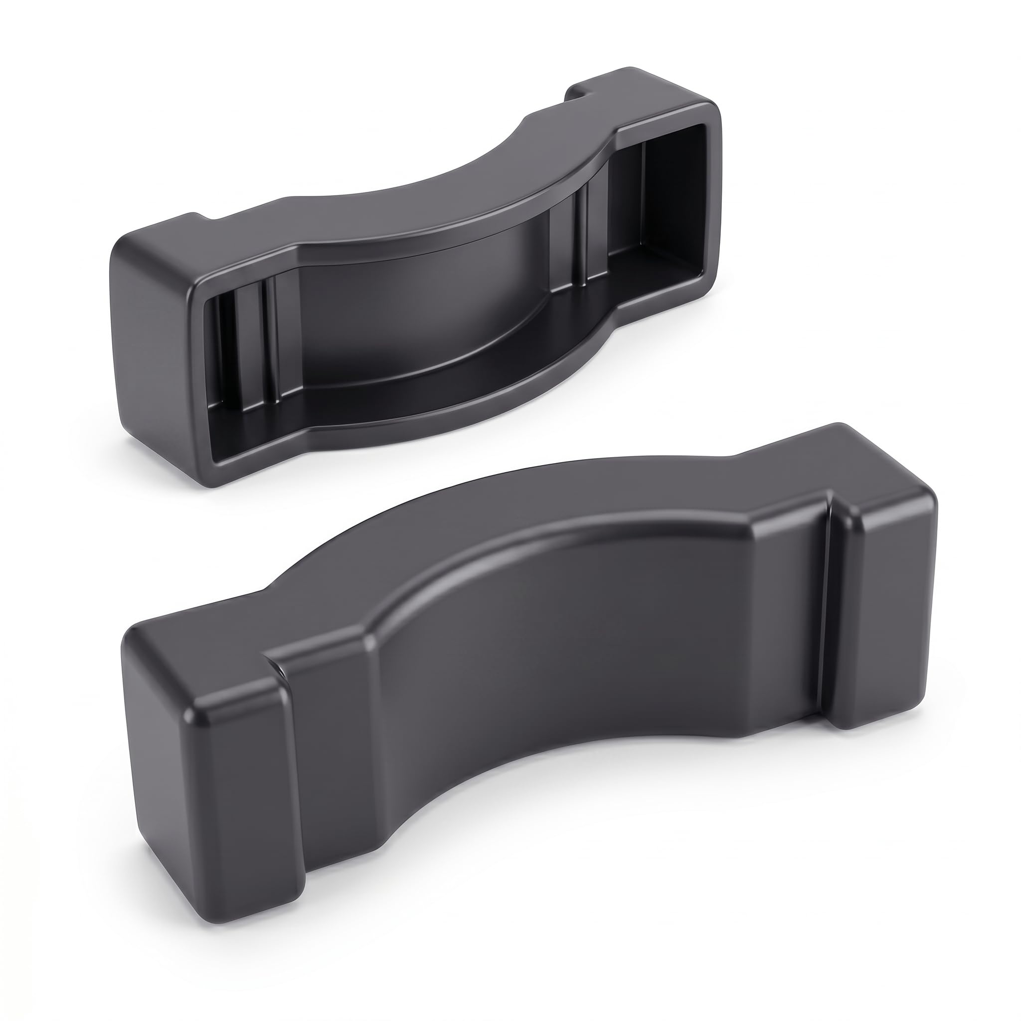 2X Caballetes de Apoyo 6T 410-600 mm Certificados GS, con Seguro + Goma, Soportes de Elevación, Caballetes para Coche, 2 Unidades, para Automóvil y Gato Hidráulico