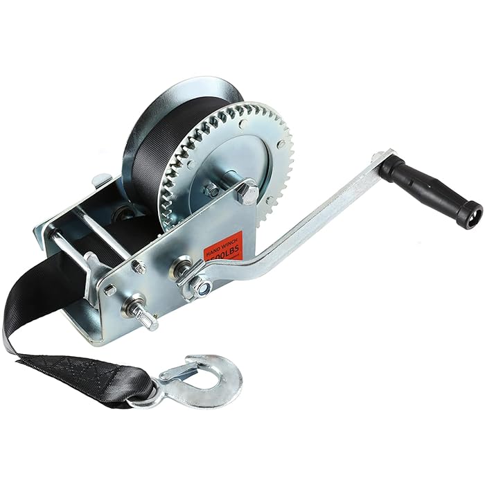 Buy 3500lbs Cable Crank Winch, AUXMART Boat Trailer Winch with 23 FT