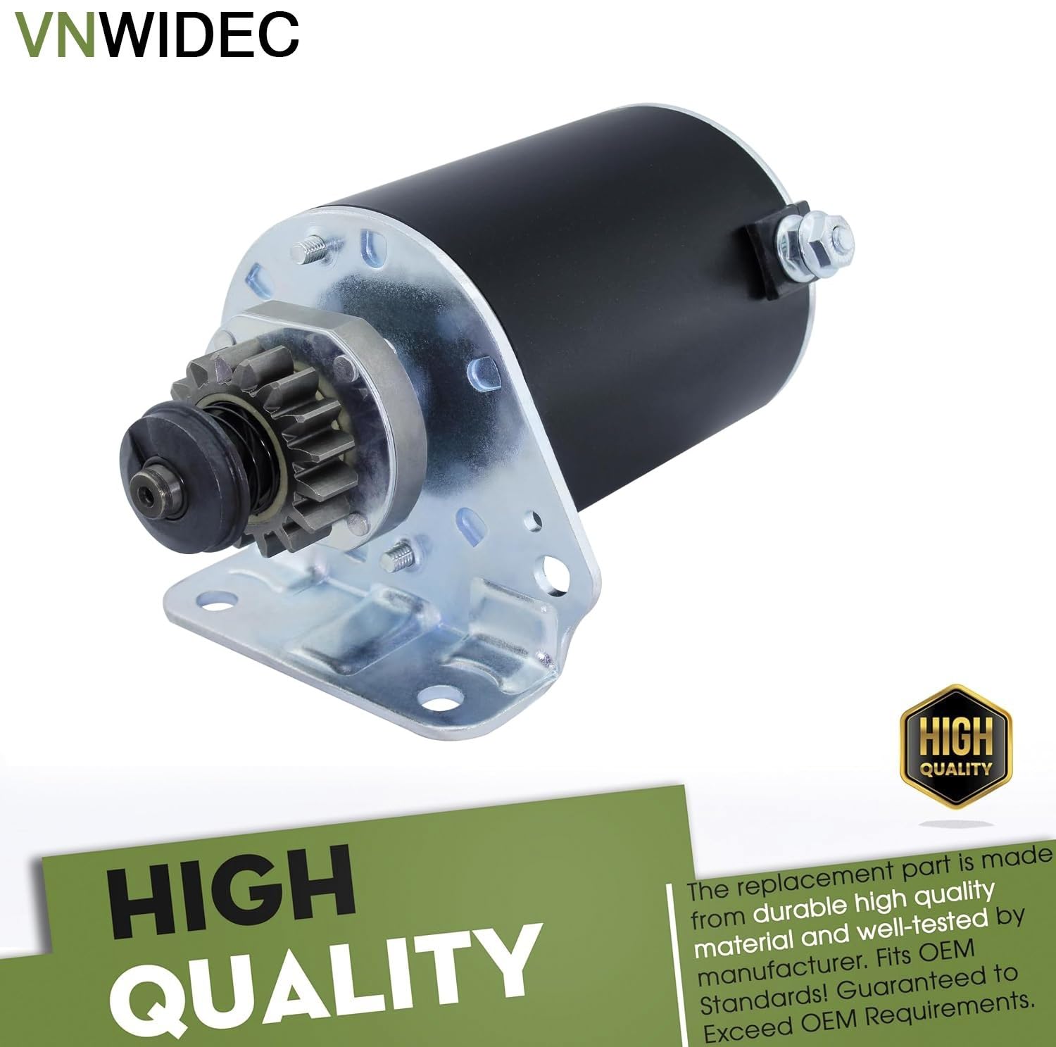 Starter Motor 16 Tooth Replacement for Craftsman 21Hp - 24 HP INTEK B.Riggs & S.tratton Engine