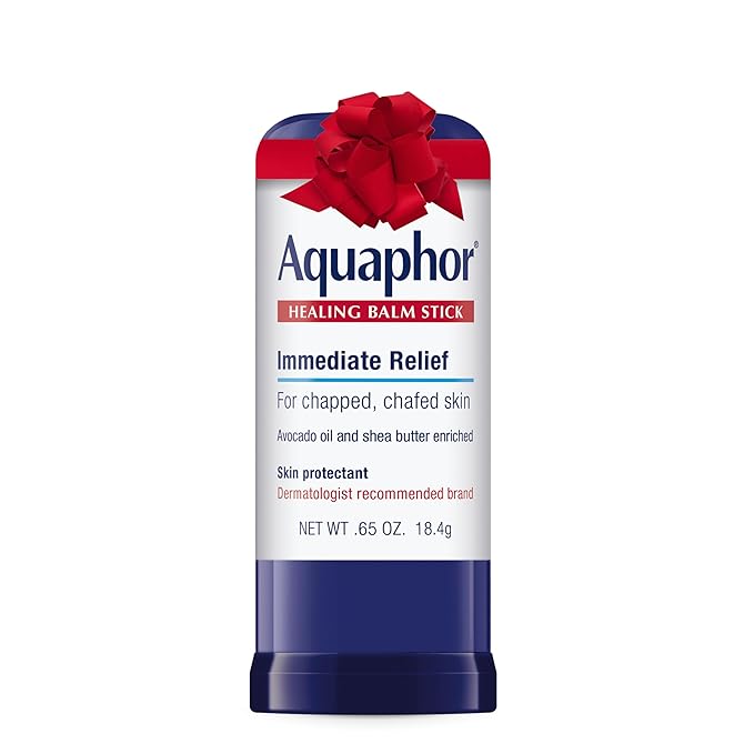 Aquaphor Healing Balm Stick, Skin Protectant with Avocado Oil and Shea Butter, Holiday Gifts for Self Care, 0.65 Oz Stick