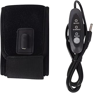 Camera Lens Defrosting Heating Belt USB ThreeStage Temperature Adjusted Defrosting Cloth Heater Diving Material Heating Belt Workout from Home Equipment (Black, One Size)