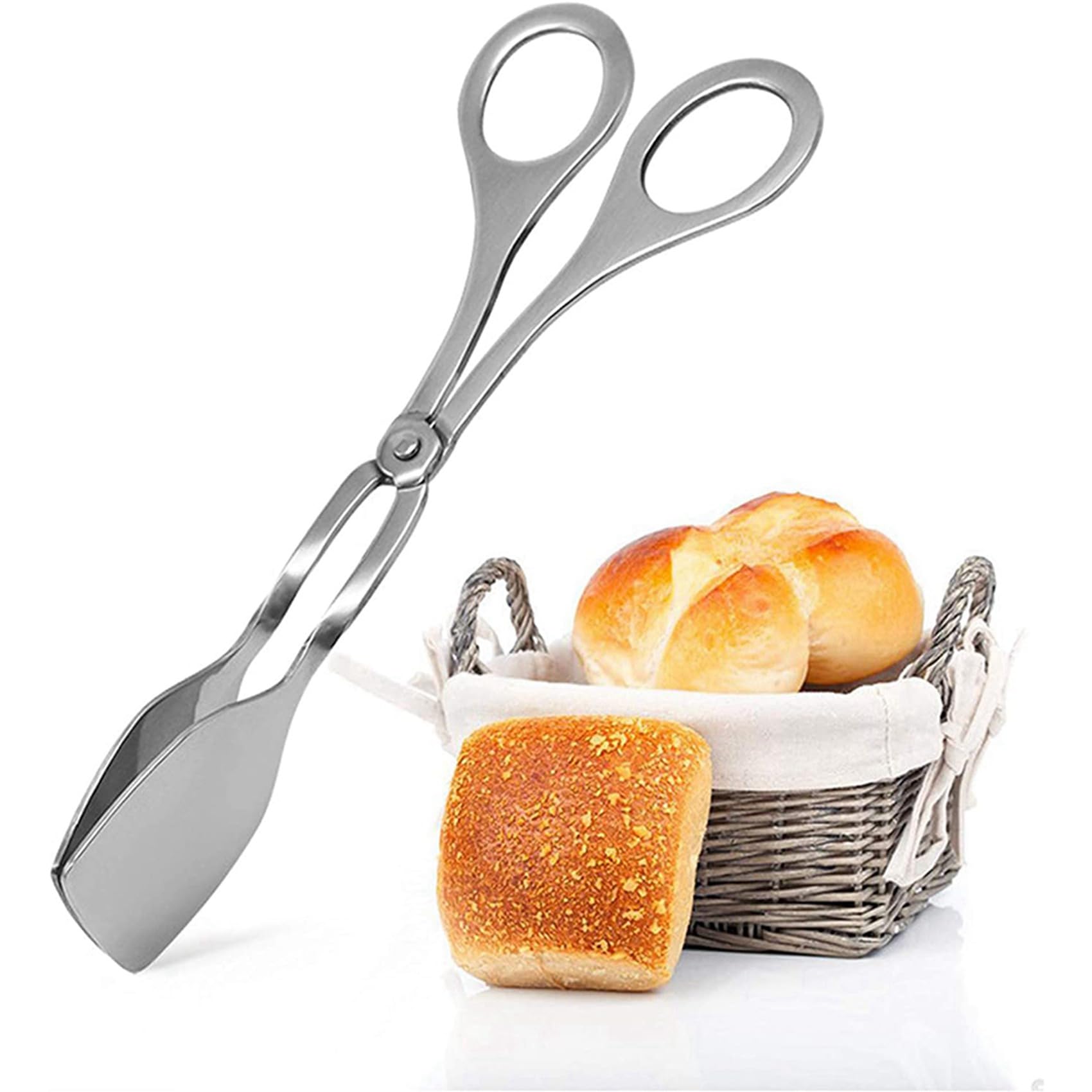 10 PièCes Pinces de Cuisine Pinces à Griller Pinces à Pâtisserie Pinces à Servir Pinces Polyvalentes Les Pinces de Cuisson en Forme de Ciseaux