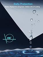 Vista 303 de Protector de pantalla de coche para Ford Edge 2024 2025 2023 2022 2021 (SE/SEL/ST-Line/Titanio/ST) Accesorios Protector de pantalla de vidrio
