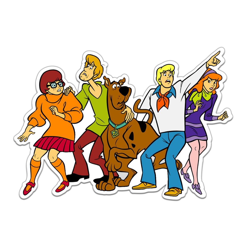 Acrylic Fridge Magnet Cartoon Network Theme Scooby Doo