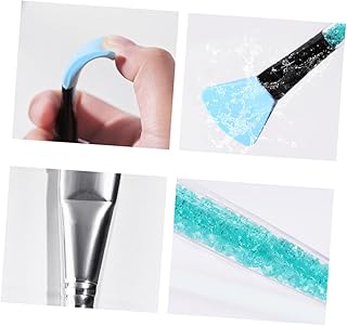 minkissy 4 brochas de silicona para mascarill...