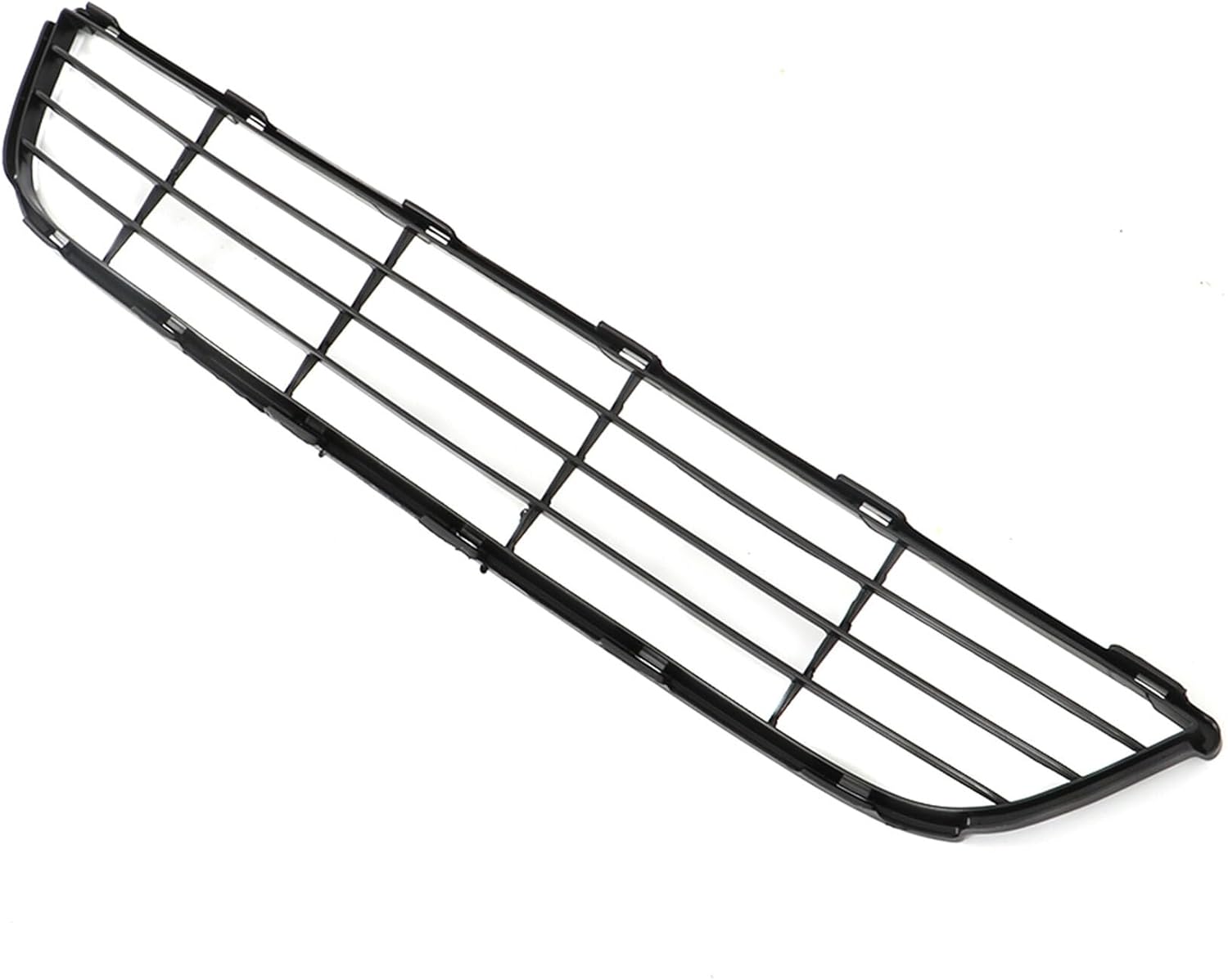 munirater 2Pcs Front Bumper Upper & Middle Grille Assembly Set Replacement for 2007 2008 Yaris Sedan