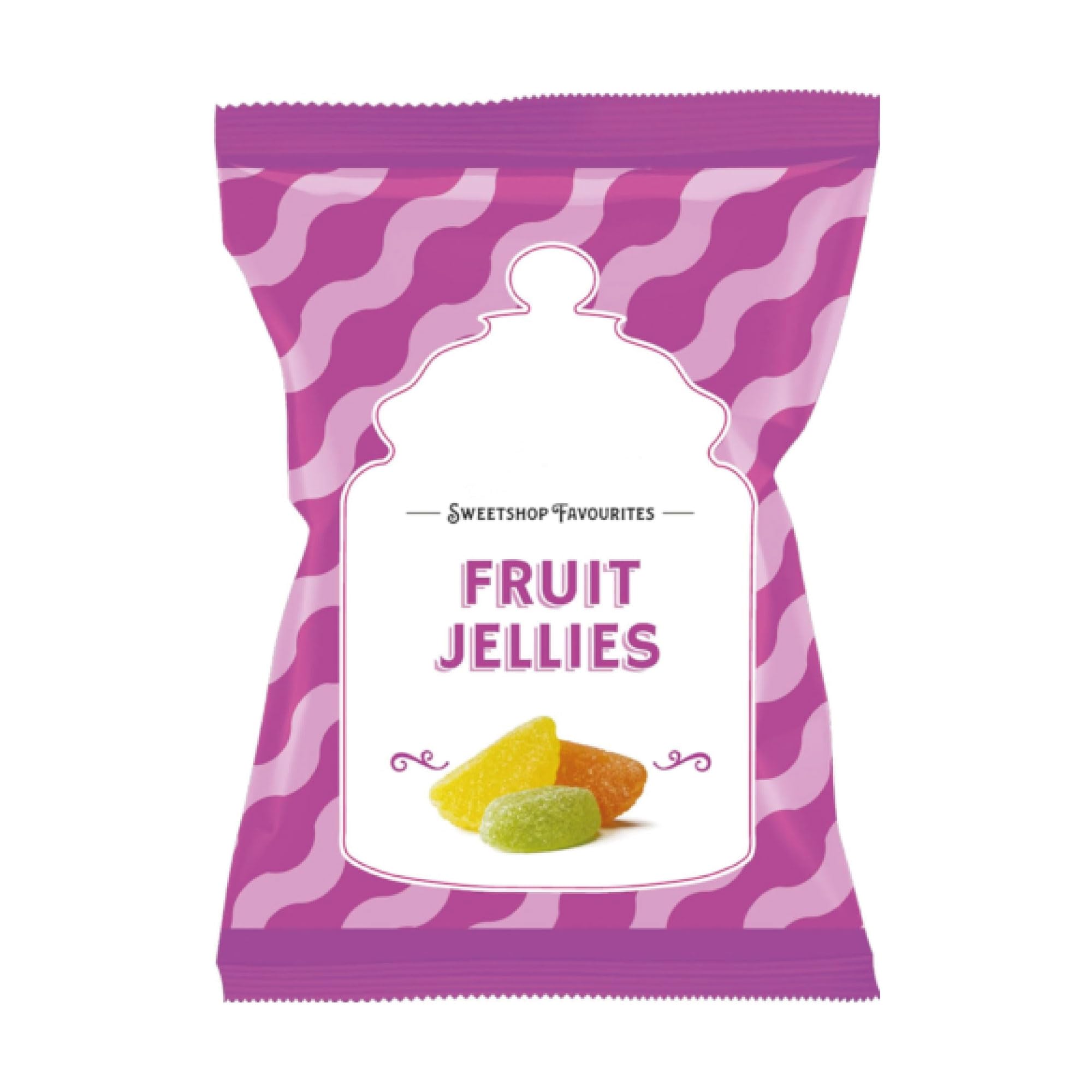 Bondds Fruit Jellies | Sugar Coated | Chewy Fruit Jellies | No Artificial Colour | 130g | (Pack of 12)