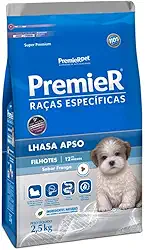 Ração Premier Lhasa Apso Filhote Raças Específicas para Cães 2,5 kg