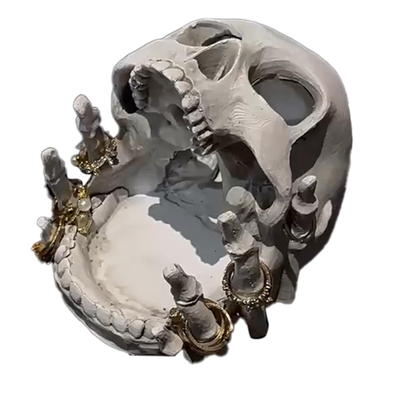 Bol gothique tête de mort pour une décoration d'Halloween unique