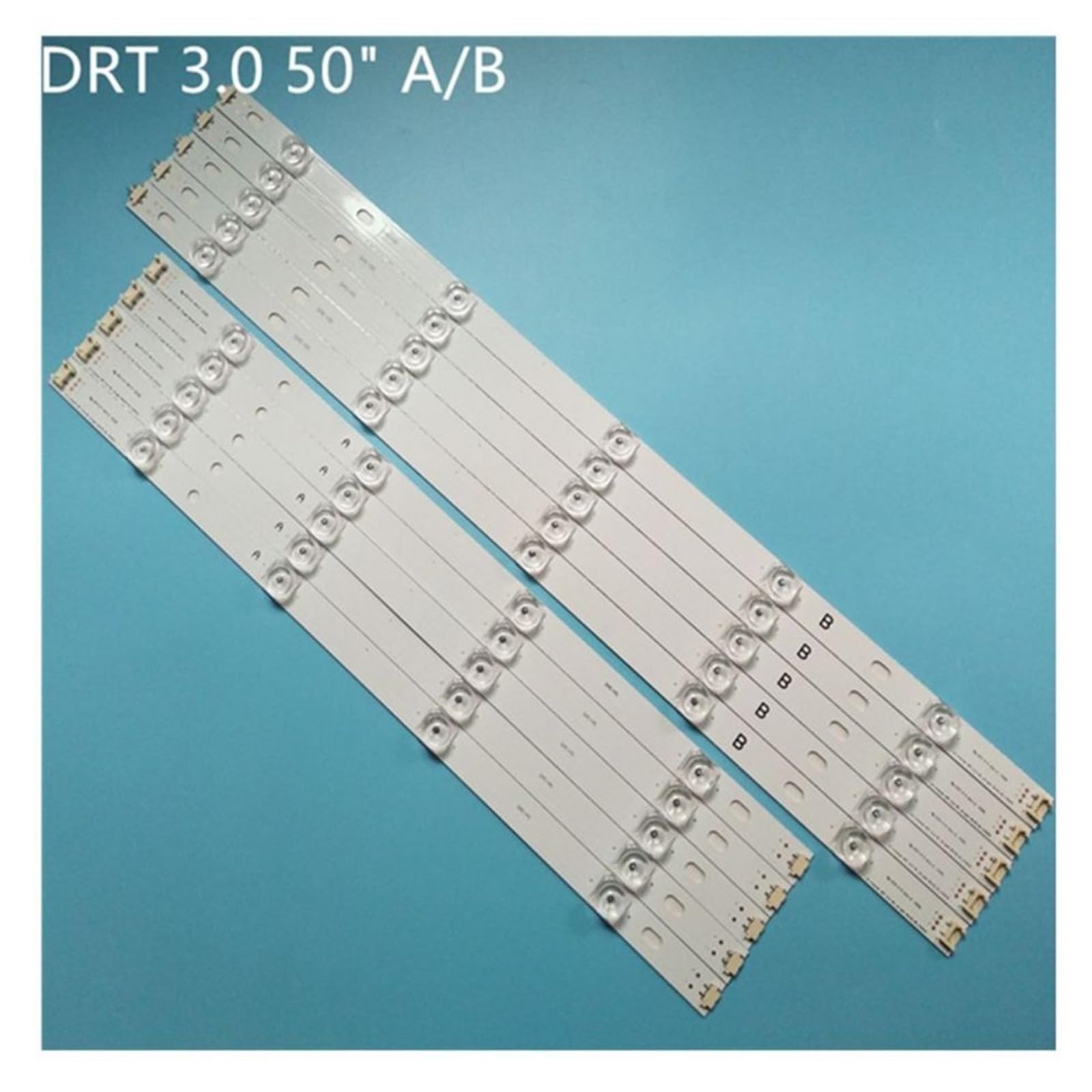 Tira de LED de 10 Piezas Compatible for LG 50LB6300 50lb650v 50LF6000 50LF580V 50LF6100 50LF5610 50LF5809 50LB5820 6916L-1982A 1983A 1781A 1782A