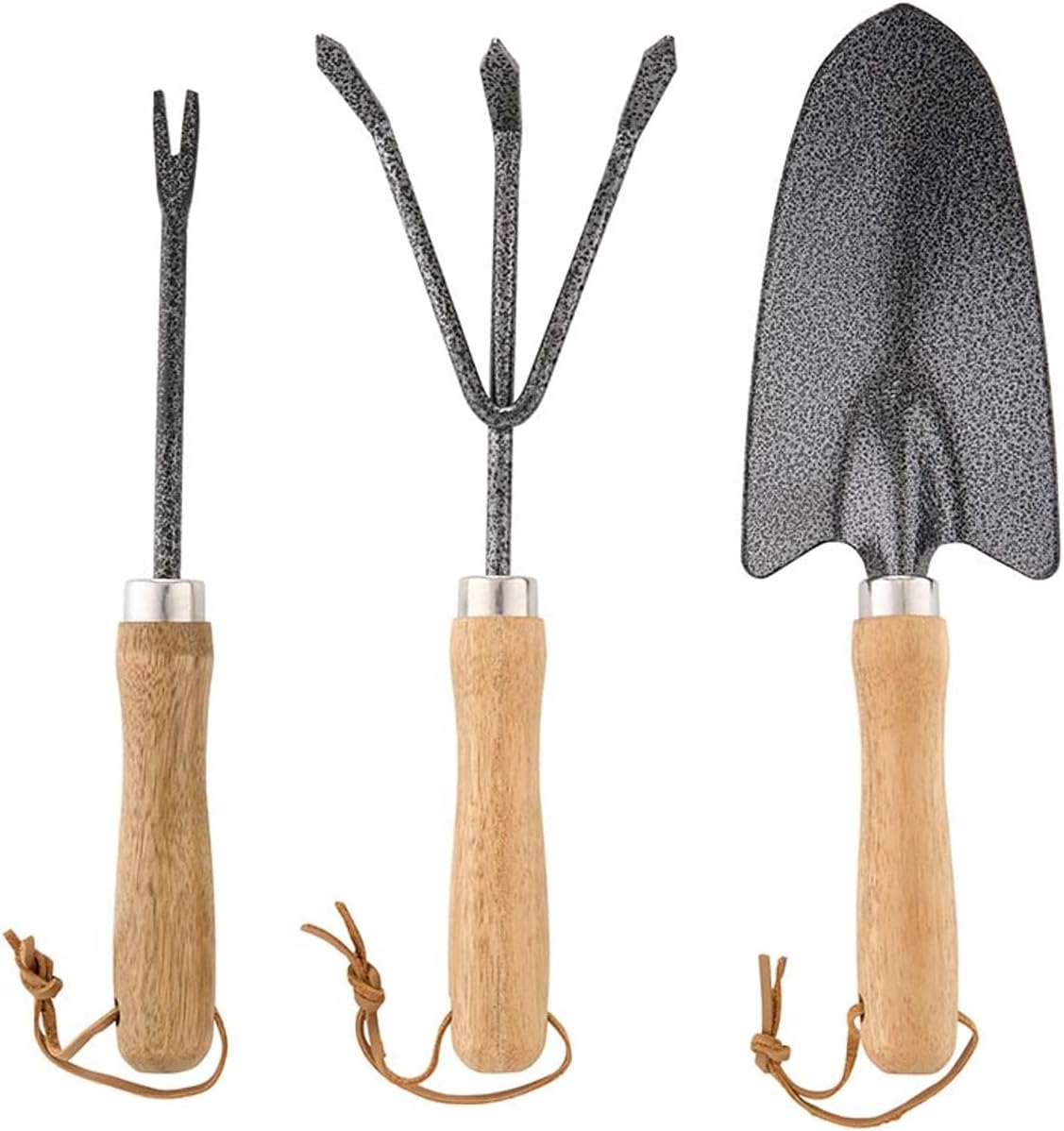 Santa Barbara Design Studio Garden Tool Set - Gift Boxed Steel Spade Cultivator & Weeder Gardening Essentials, 3-Pieces, Live Love Grow