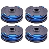 Electric String Dual Trimmer Spool Line 4 Pcs 88512 Compatible with Toro 14 Inch Trimmer 51480