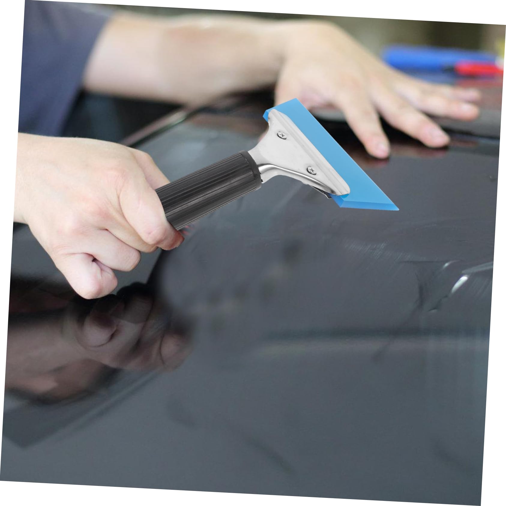 BUTIFULSIC Squeegee for Mirrors and Showers Non- Handle for Ice and Water Removal Essential Tool Rainy Weather