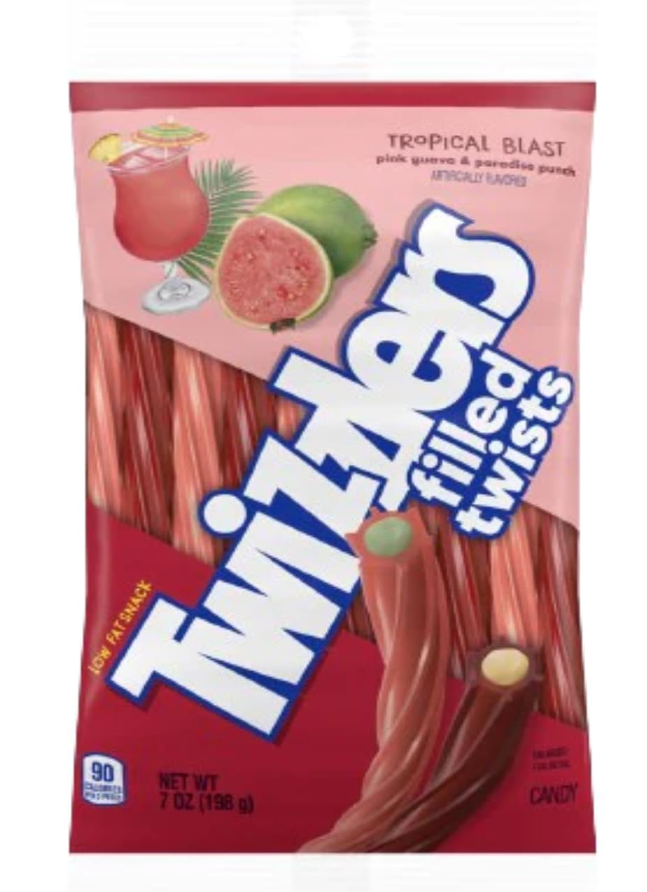 Amazon.com : Tropical Blast Twizzlers - Pack of 2 - Pink Guava and