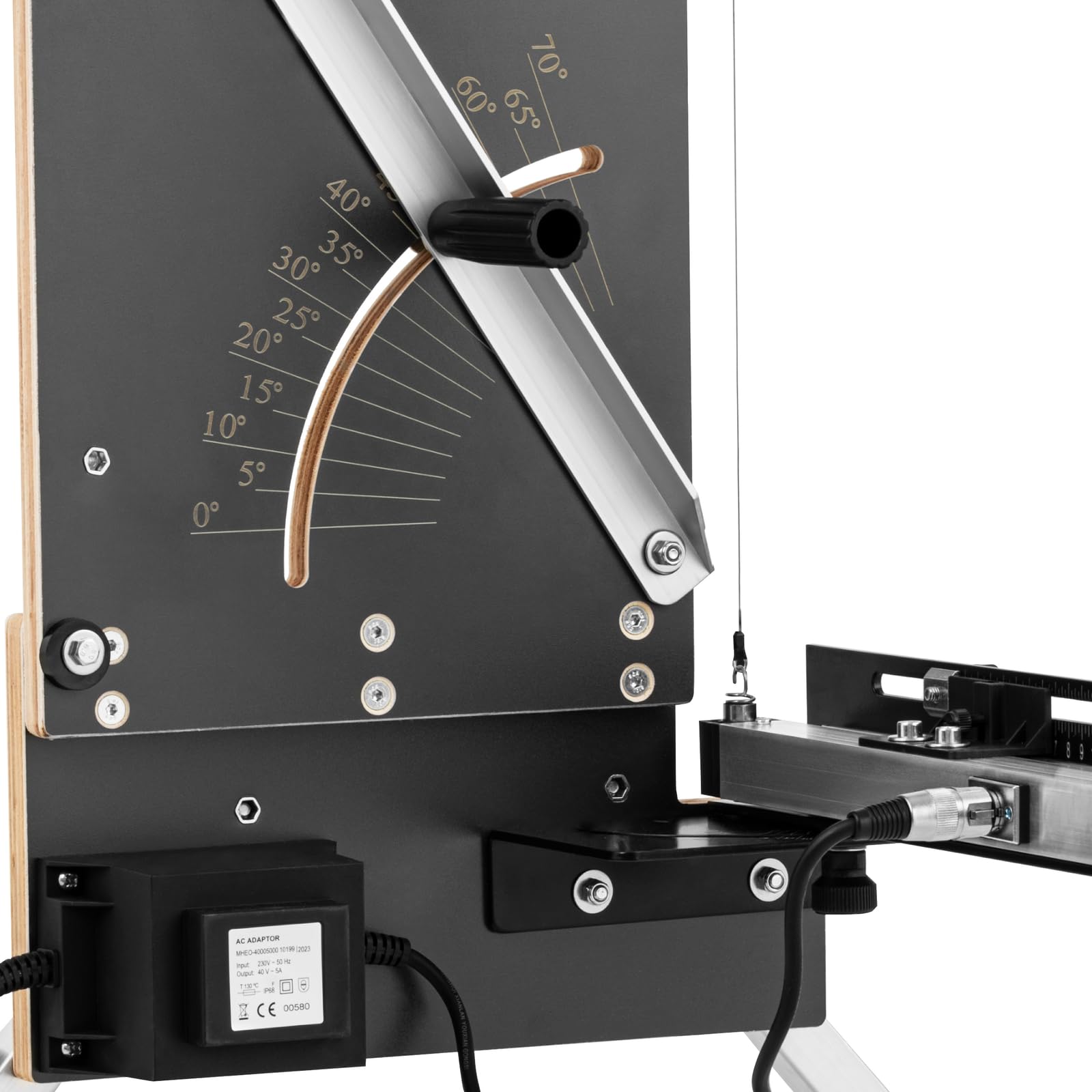 MSW nóż do styropianu ze stojakiem 200 W 1300 mm / 350 mm w zestawie drut do cięcia styropianu styropianu piła termiczna