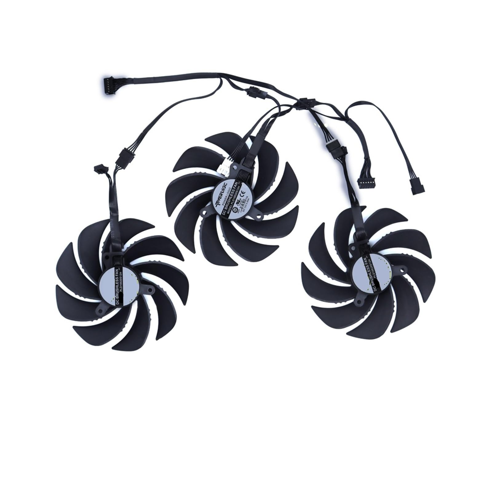 Ventilador de 4 pines PLD10020S12H de 95mm para refrigeración silenciosa en gráficas RTX4080 y RTX4090