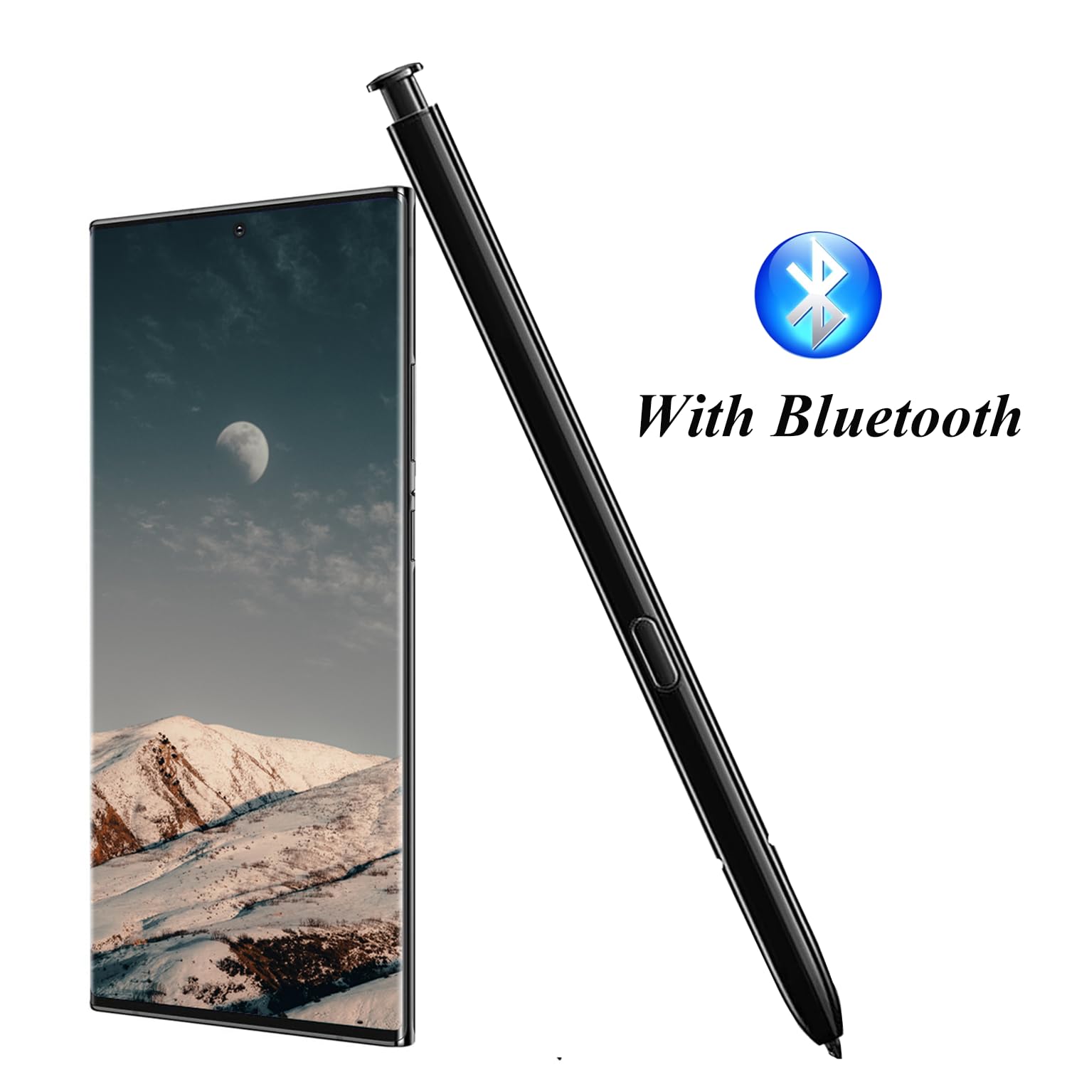 Stylet S Pen (avec Bluetooth) de remplacement pour Galaxy Note 20, Note 20 Ultra (Hei).