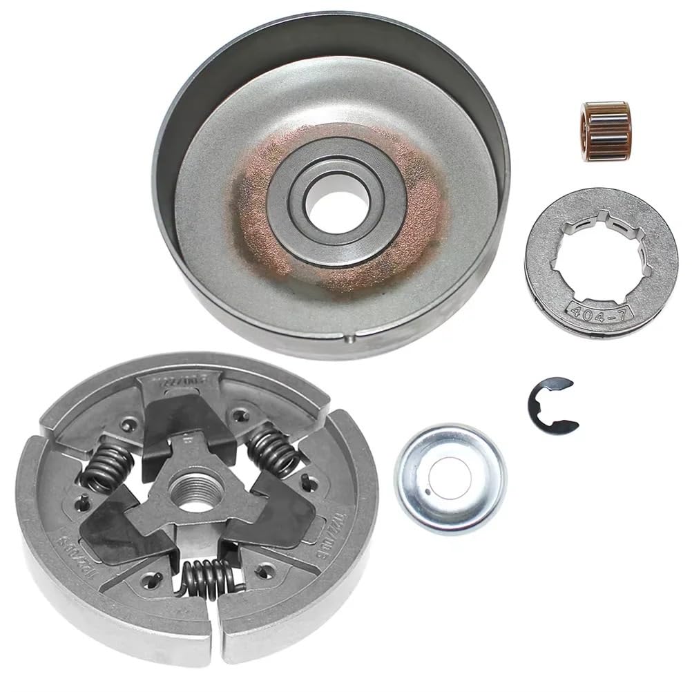 Kit embrayage complet avec tambour et pignon .404" 7T pour tronçonneuse MS640 MS660