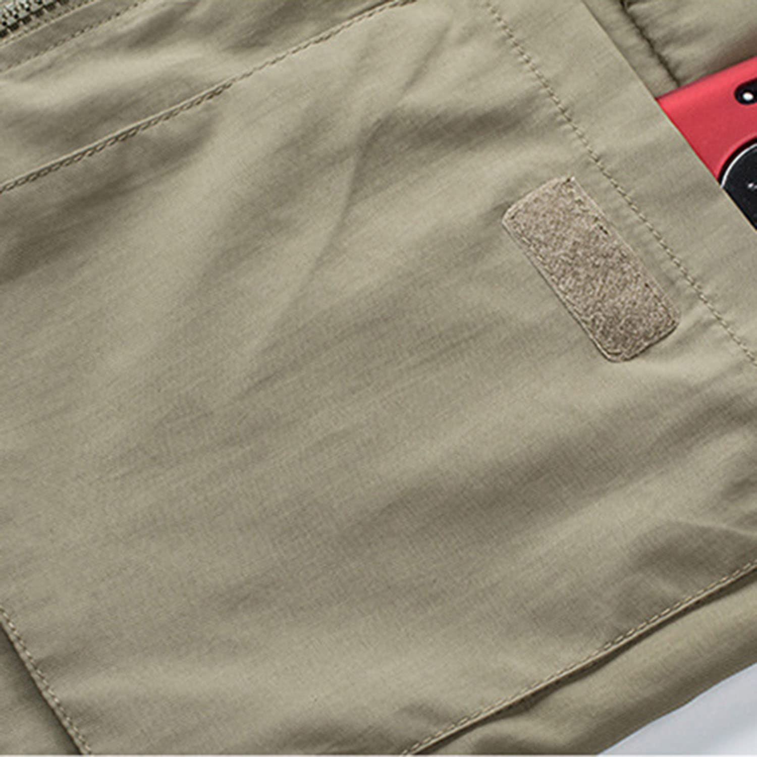 Chaleco Multibolsillo para Hombre Chaleco Transpirable De Verano para Exteriores Chaqueta De Pesca Informal para Fotografía Y Senderismo