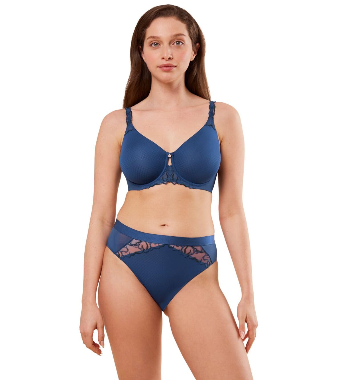 Triumph Women's Wild Azalea Florale W01 Bra Deep Water