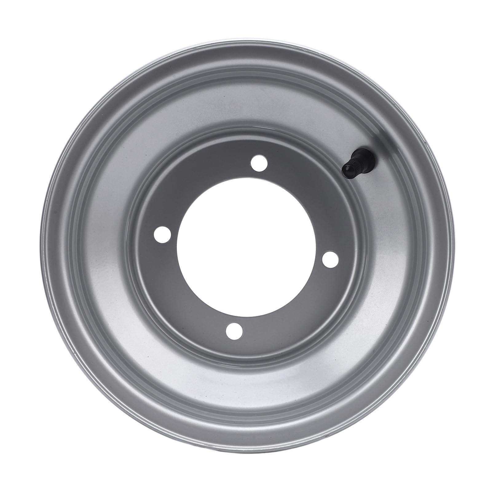 Felga Aluminiowa 18x9.50-8 do ATV, Wysokowytrzymały Stop Aluminium, 8-calowa Felga do Gokartów i Transportowych Golfowych, Srebrny Zamiennik ATV UTV i Pojazdów Terenowych (4 Puchar)