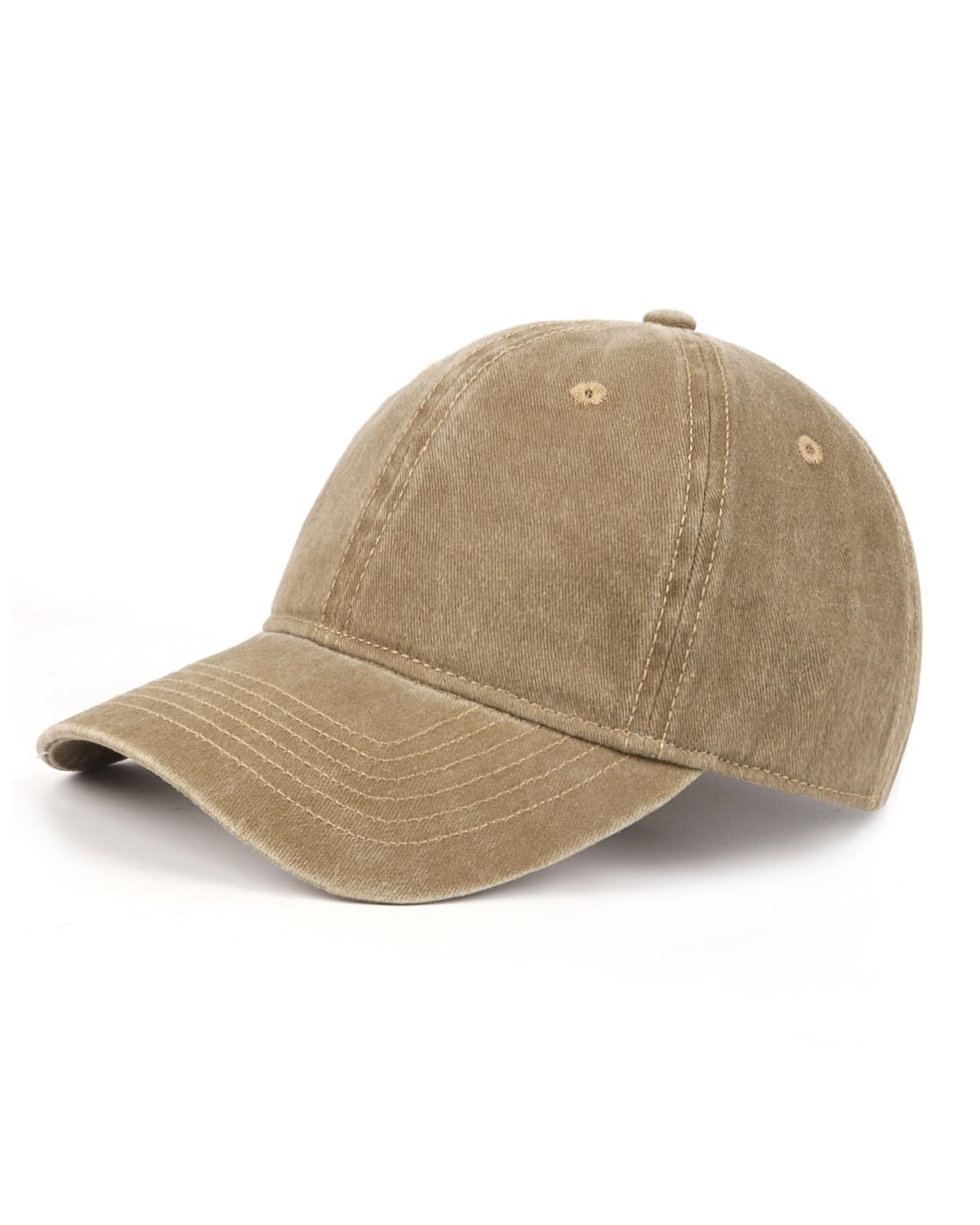 Zylioo XS-S Washed Basecap Kleiner Kopf,Vinatge Kappe Größe 53-57,Baseball Cap Kleine Größen,Kleine Baseballkappe(Version 2.0)