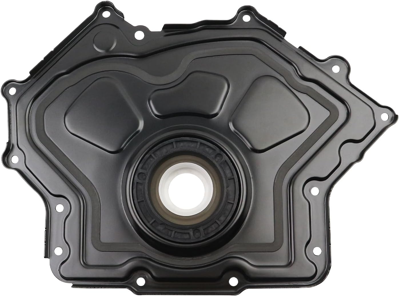 Engine Lower Timing Cover Compatible with Land Rover Range Rover/Sport LR4, Jaguar XKR XFR XJ XF XE F-Type F-Pace Replace LR011995 AJ811449