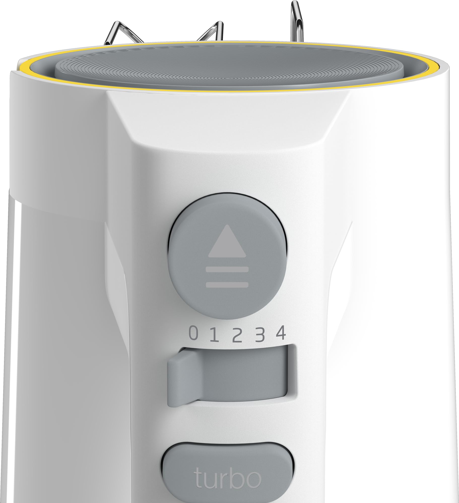 Beko - HMM62404W - Sbattitore Glow Line, 420 W, 4 Velocità + Turbo, 2 Fruste Mixer e 2 Ganci Impastatori in Acciaio Inox - Bianco