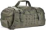 Miramrax Sac à dos pour les hommes - Sacs tactiques de grande taille Sac de gymnastique de semaine pour les voyages de nuit de l'entraînement militaire Déploiement Sports, Noir, 80L, Sac à dos, LI22009