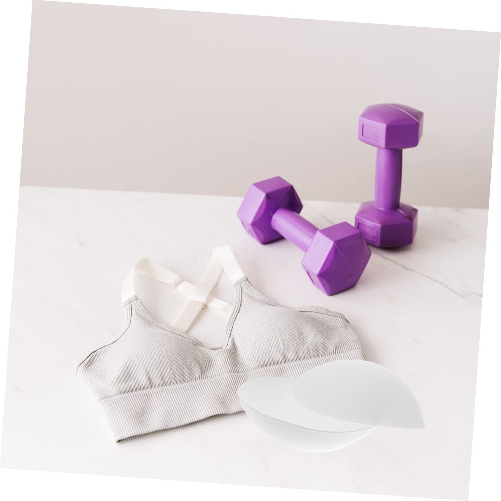 20pares Almohadillas De Transpirables Para Sujetadores Deportivos Inserciones De Rellenos Reutilizables