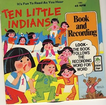 10 Little Indians the Counting Song and a Counting Book with Record