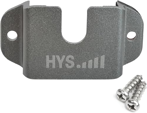 Miniatura 15 de HYS Universal Ham CB Radio/All HT Percha de micrófono con clip para cinturón/perilla redonda universal, walkie talkies/radio marina, soporte de clip