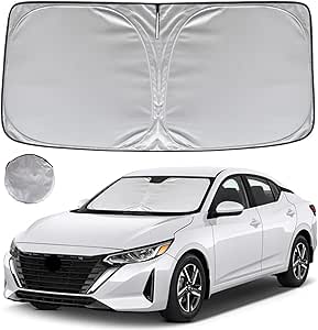 High-Quality Lightweight Sunshade For 2014-2019 Nissan Versa Note, S, SV, SR, SL Hatchback - View #6
