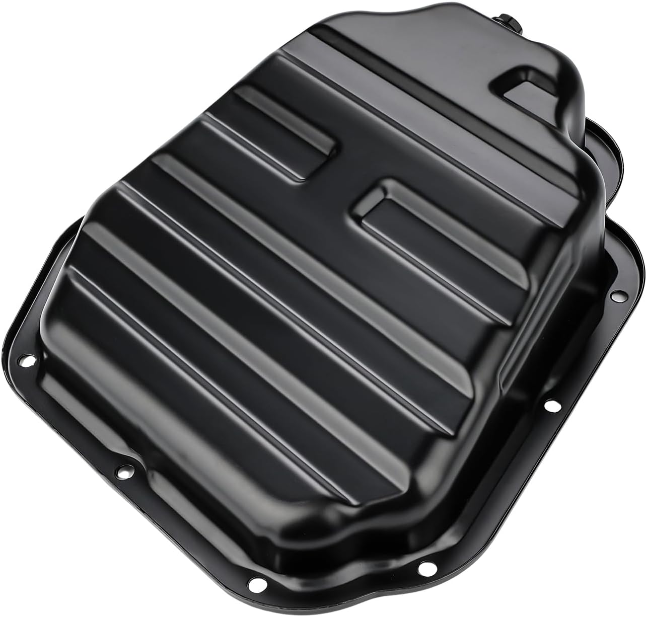 Lower Engine Oil Pan Sump with Drain Plug Compatible with Nissan Rogue 2008-2013, Rogue Select 2014-2015, 2.5L Replacement for 264-539