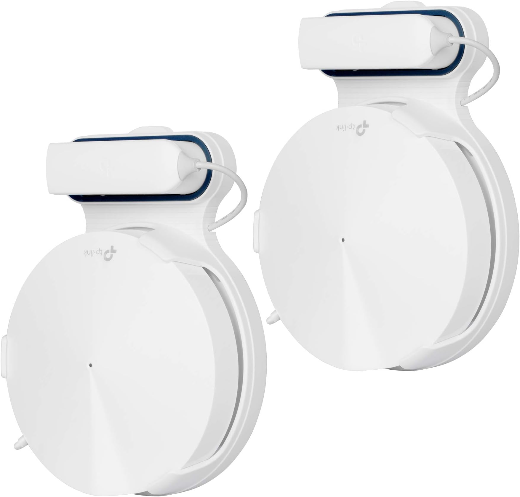 LUOGAO Deco M9 Whole Home WiFi Mesh System Wall Mount Holder 2 Pack and Beacon Bracket with Cord Management,Silicon Rubber,No Screws and Easily Moved