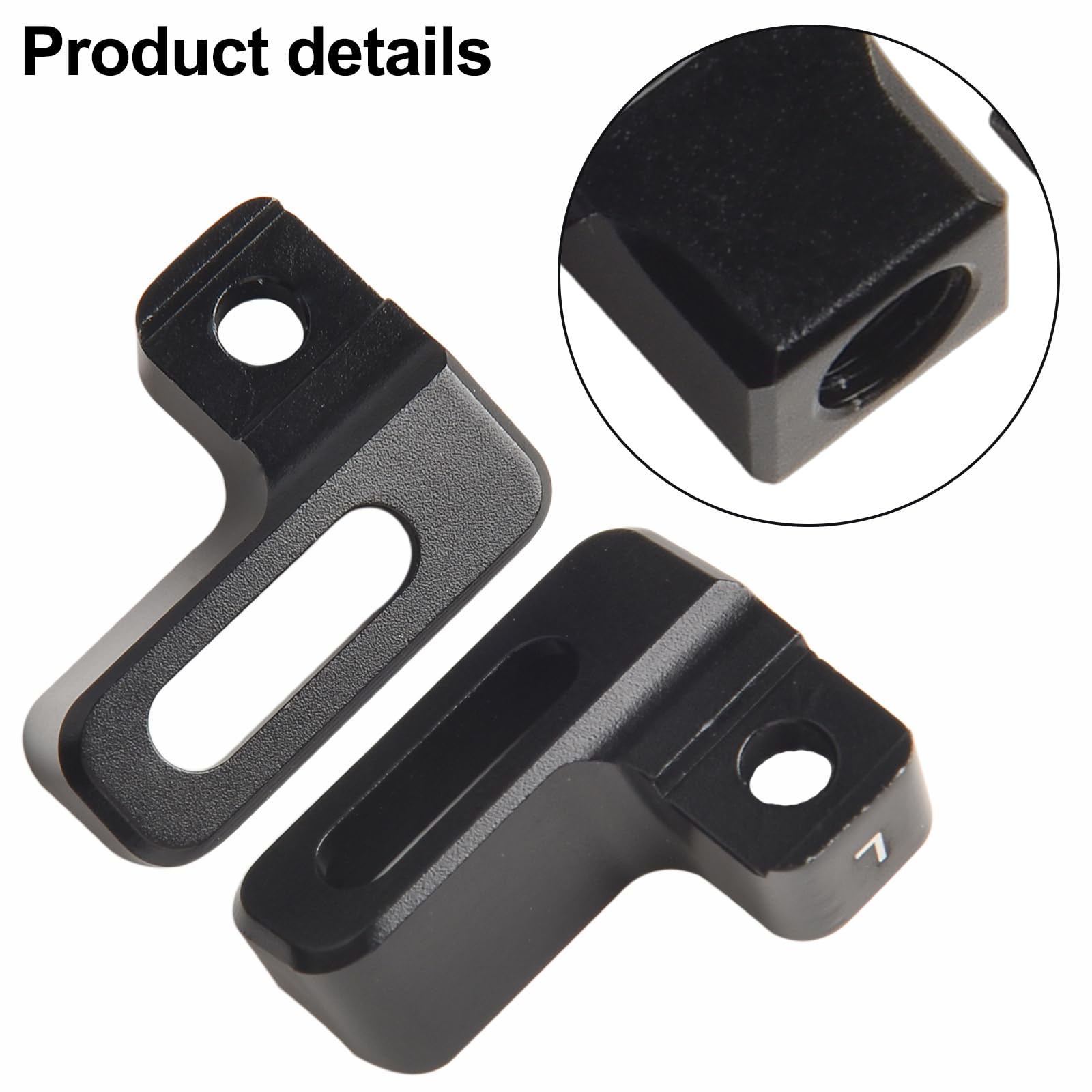 Adattatore per cambio bicicletta, facile da usare, integrato per freni I-Spec EV, per Shimano M4100 6100 7100 8100 9100 9100 9120 (coppia)