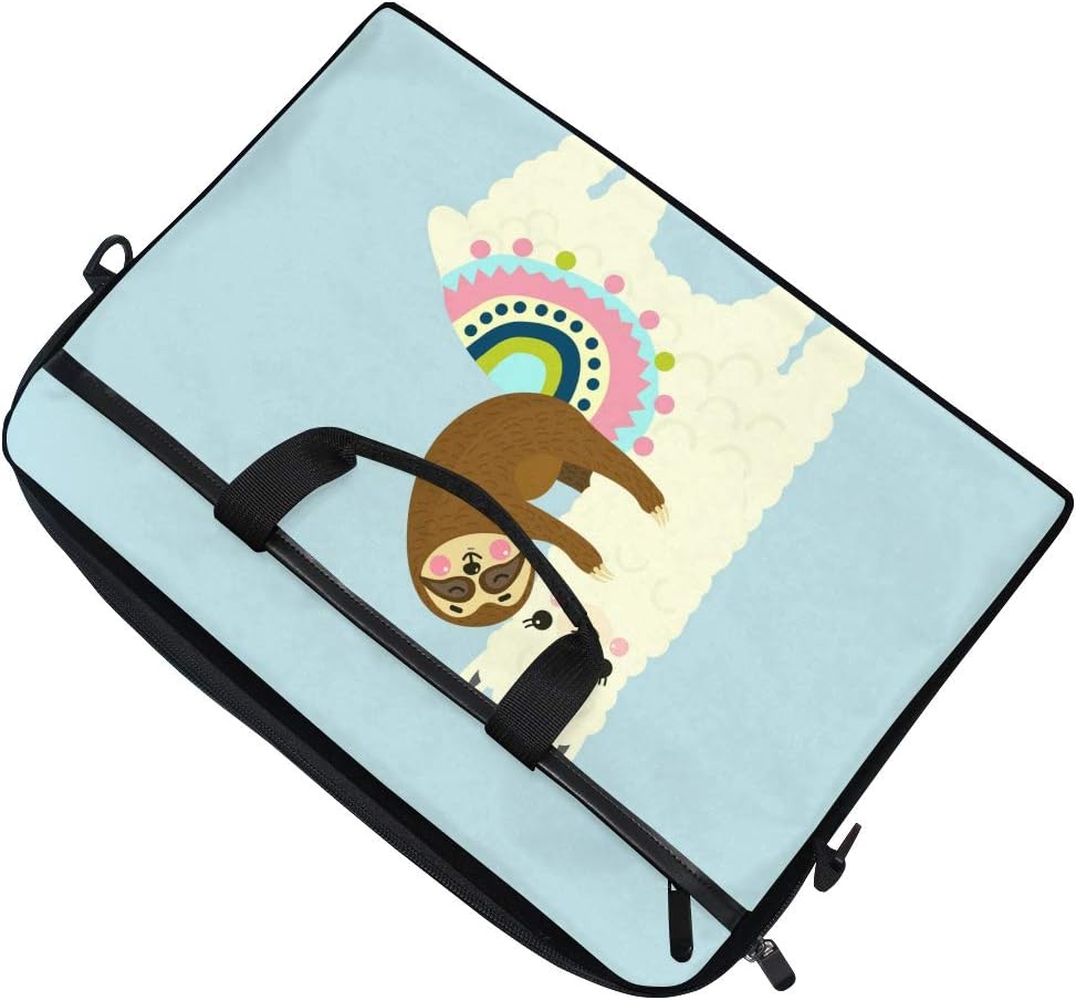 Crazy Clearance Laptop Sleeve Case, Cartoon Llama Alpaca Sloth Animal 14-14.5 inch Briefcase Messenger Notebook Computer Bag with Shoulder Strap Handle for Men Women Boy Girls Product Deal Laptop Sleeve Case, Cartoon Llama Alpaca Sloth Animal 14-14.5 inch Briefcase Messenger Notebook Computer Bag with Shoulder Strap Handle for Men Women Boy Girls