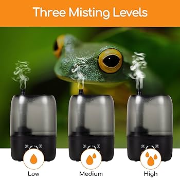 Amazon.co.jp: OIIBO デジタル爬虫類タイミング加湿器 4L 大型