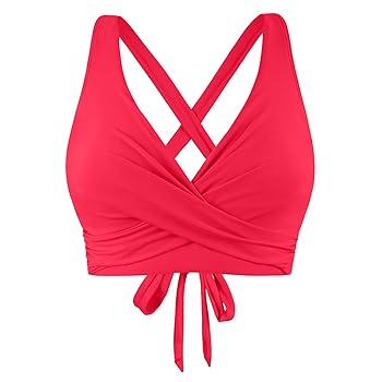 Costume Da Bagno Donna 2 Pezzi Bikini Con Copricostume - Set Spiaggia Stile Brasiliano Con Slip Vita Alta - Foto 4