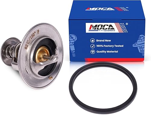 MPLUS Termostato compatible con Infiniti 2016-2019 Q70 Q70L 5.6L, para Mitsubishi 2008-2012 Montero 3.8L, 2000-2005 Eclipse 3.0L, 2005-2006 Montero