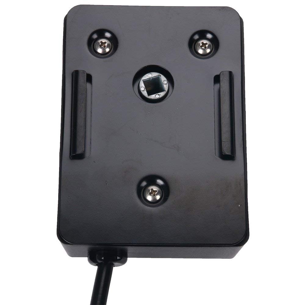 Universal Grill Motor eléctrico de repuesto para asador de 120 voltios, interruptor de encendido/apagado de 4 vatios, negro (negro) 3