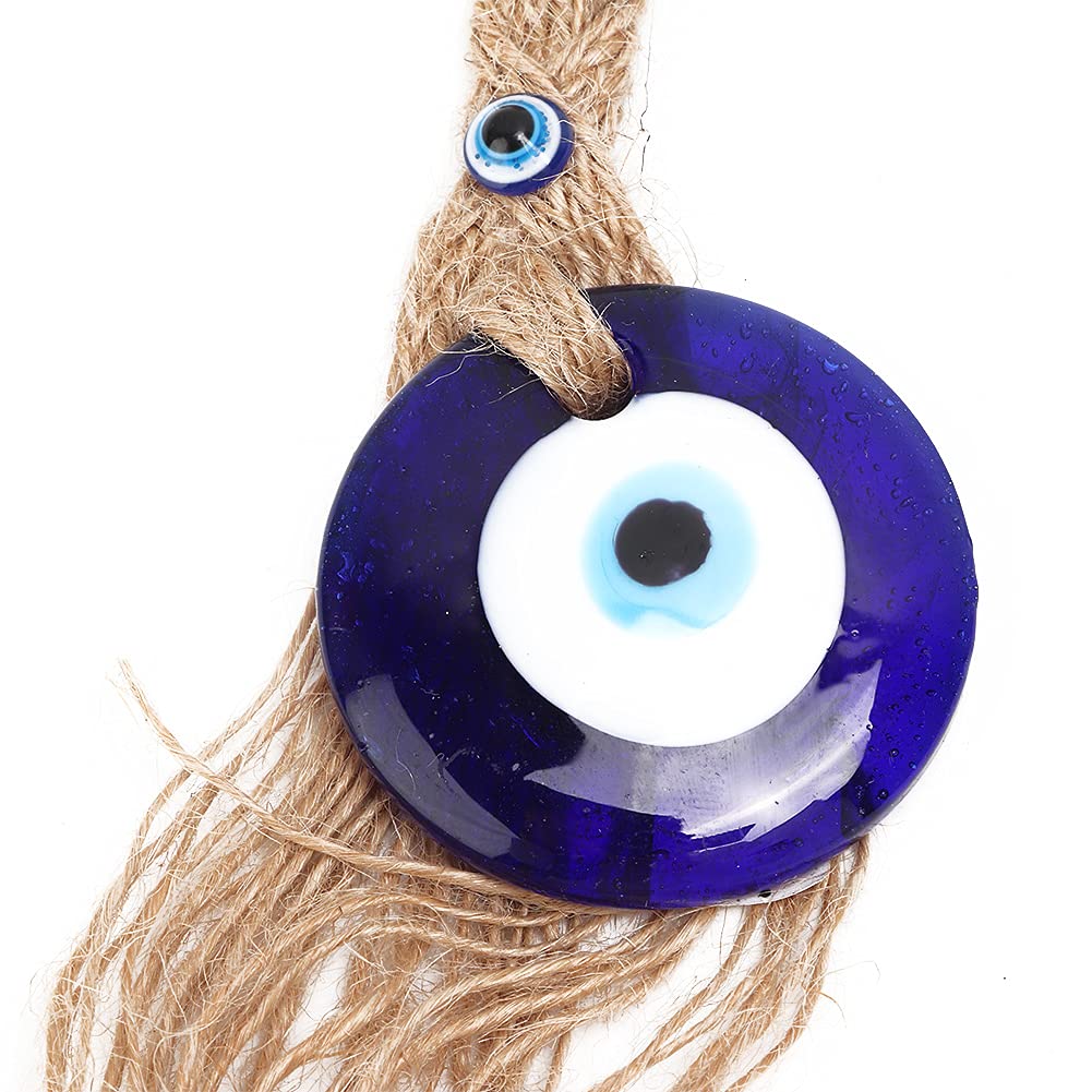 Fydun Ornamento amuleto Perline turche Blu malocchio con