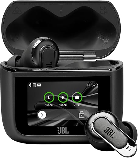 Fone de Ouvido Bluetooth, JBL, Tour Pro 3, Sem Fio, Com Tela...