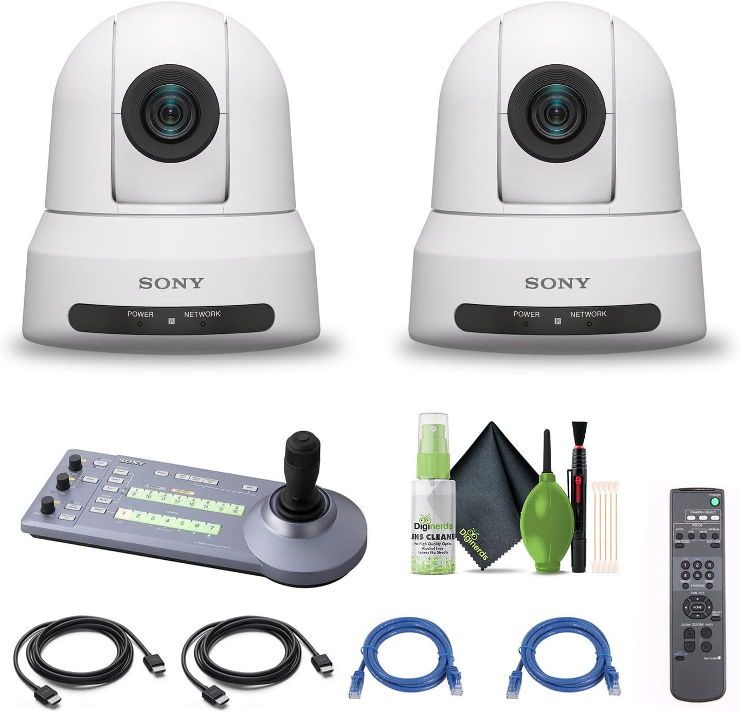 Amazon.com: Sony 2 x SRG-X400 1080p PTZ Camera with HDMI, IP & 3G-SDI ...